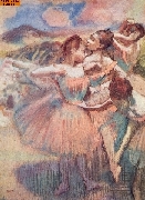 T�nzerinnen im Foyer nach Degas